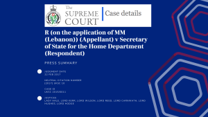 r v secretary of state 1