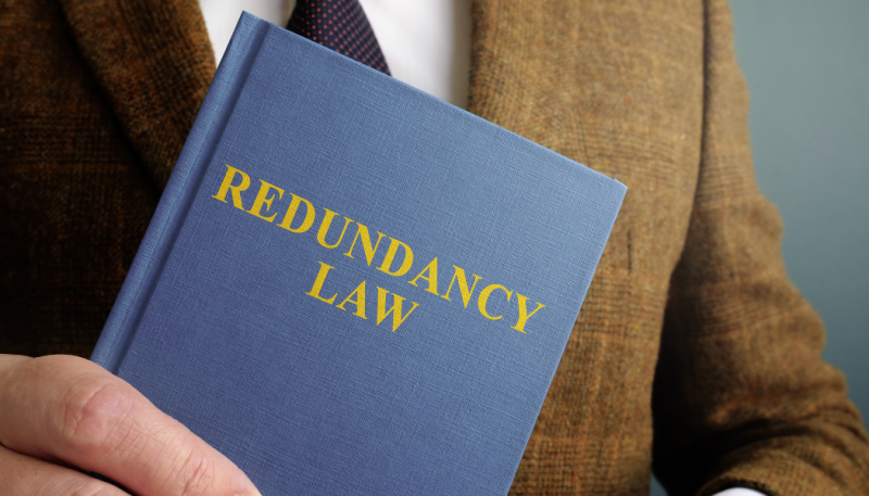holding redundancy law book