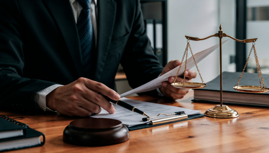 a lawyer looking at the latest employment law changes